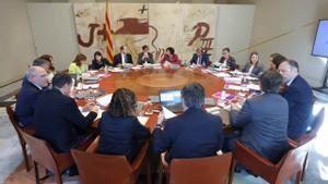 El Govern de Salvador Illa, reunido este martes