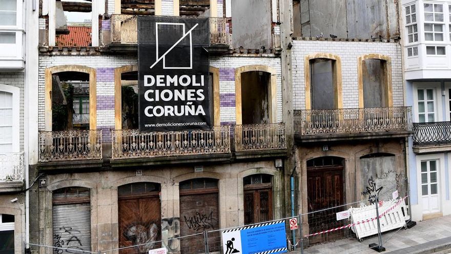 Avances en la subasta forzosa de inmuebles del Concello: dos en los juzgados y tres rehabilitaciones