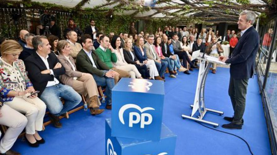 Rueda fija como objetivo del PP alcanzar el 28-M la Diputación de Pontevedra