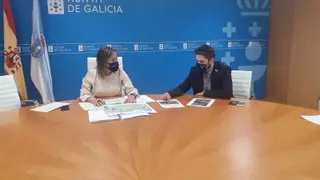 Acuerdo para reducir, en Catoira, la peligrosidad de la carretera Vilagarcía-Pontecesures