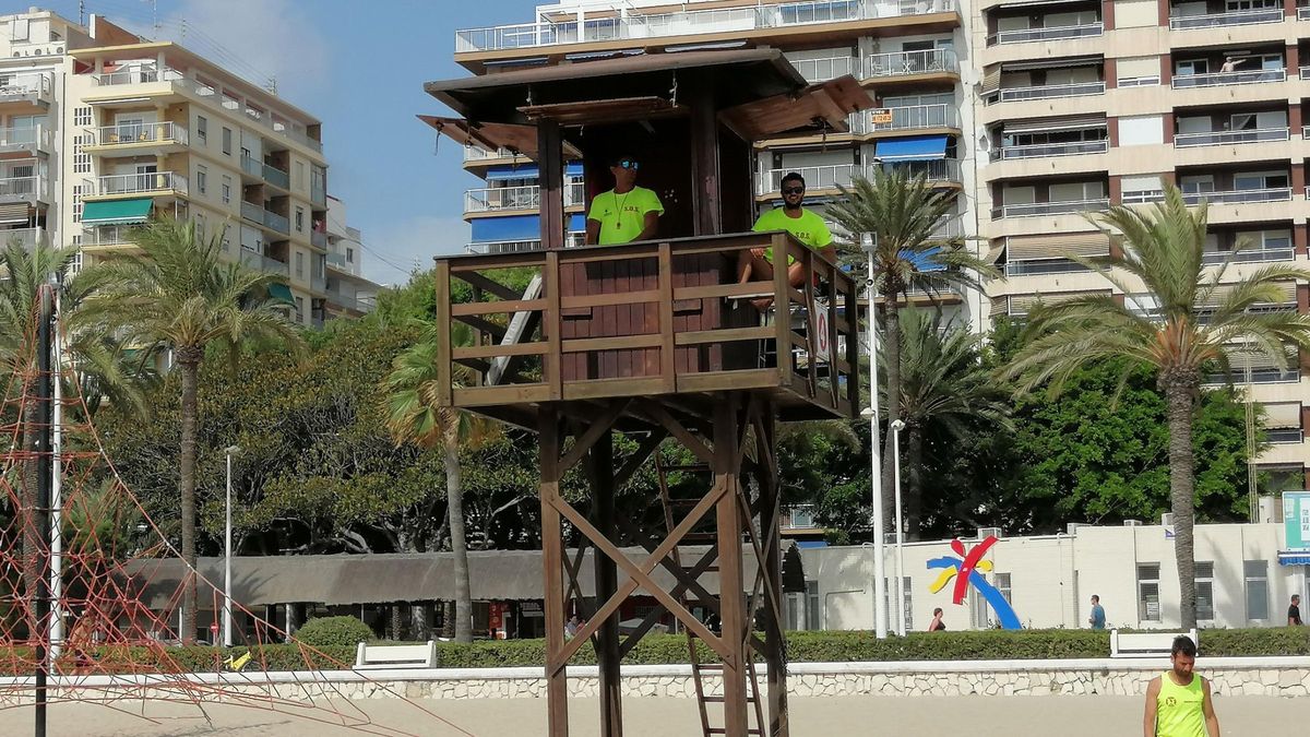 Una de las torres de vigilancia que estarán activas.