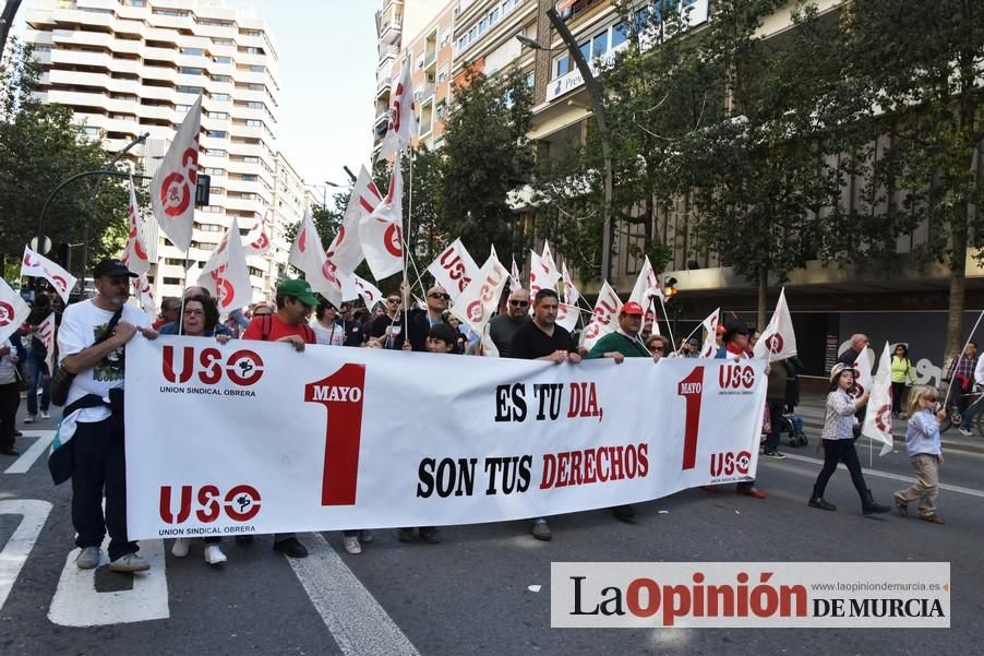 Primero de mayo en Murcia