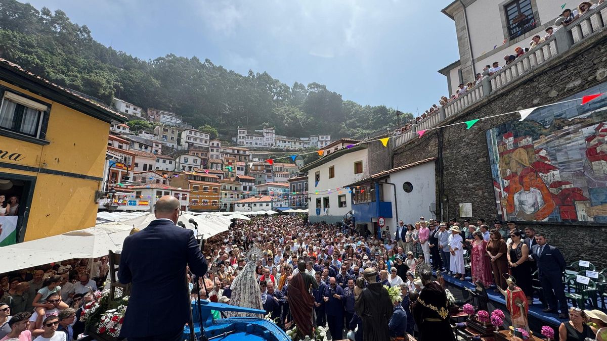 Así fue el día de L&#039; Amuravera en Cudillero