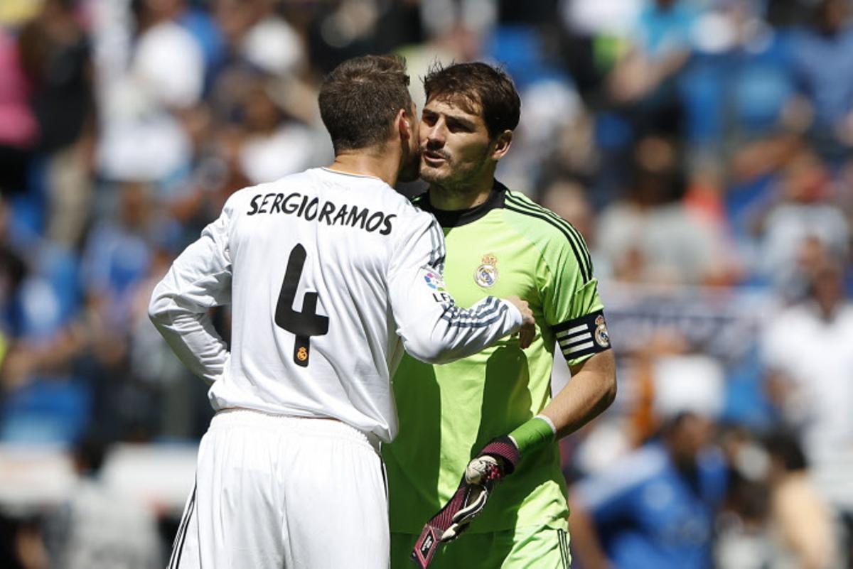 Iker Casillas es una de las leyendas del Real Madrid junto a Sergio Ramos