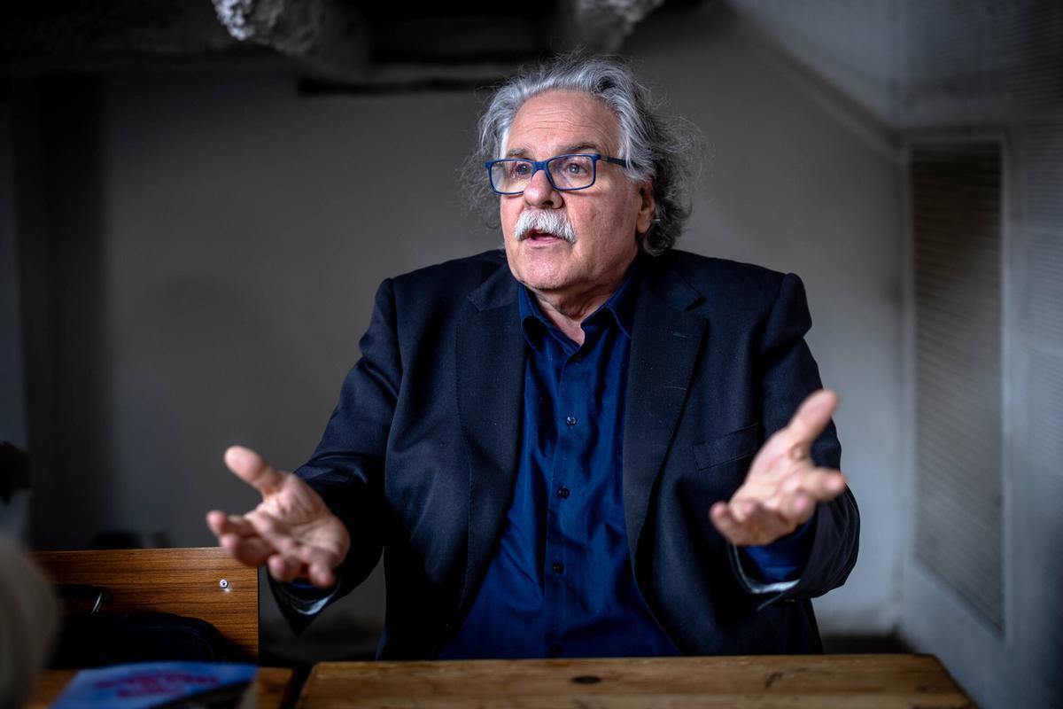 Joan Tardà, exdiputado de ERC en el Congreso, que publica el libro 'Una crónica republicana desde Madrid'.