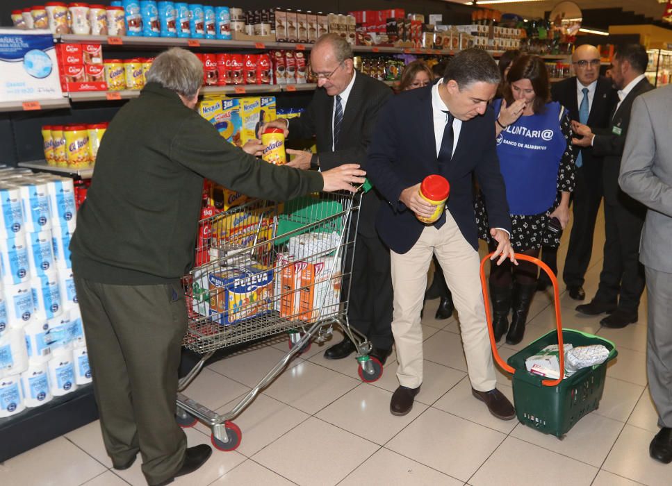 Bencosol pretende superar las 600.000 toneladas de alimentos en dos días de solidaridad en los supermercados de Málaga