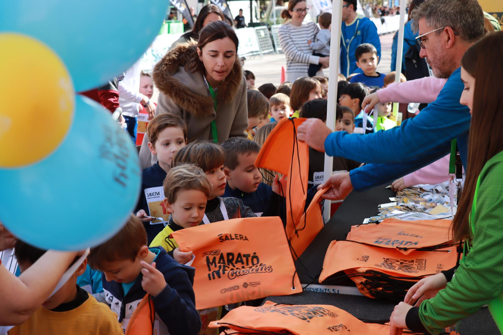 Las mejores imágenes de la maratón infantil en Castelló