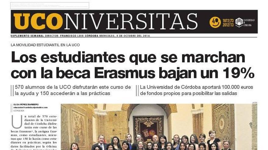 Los estudiantes que se marchan con la beca Erasmus bajan un 19%