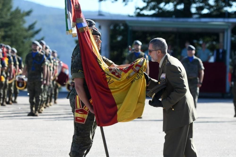 El general Romero Losada se despide de la Brilat