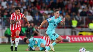 Almería - FC Barcelona: El doblete de Fermín López