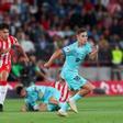 Almería - FC Barcelona: El doblete de Fermín López