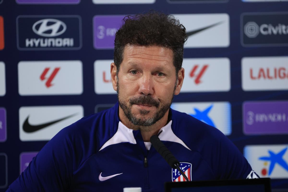 Simeone: Tenemos una plantilla que me gusta, con hambre e ilusión