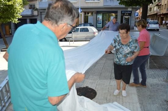 Berga engalana els carrers pel centenari