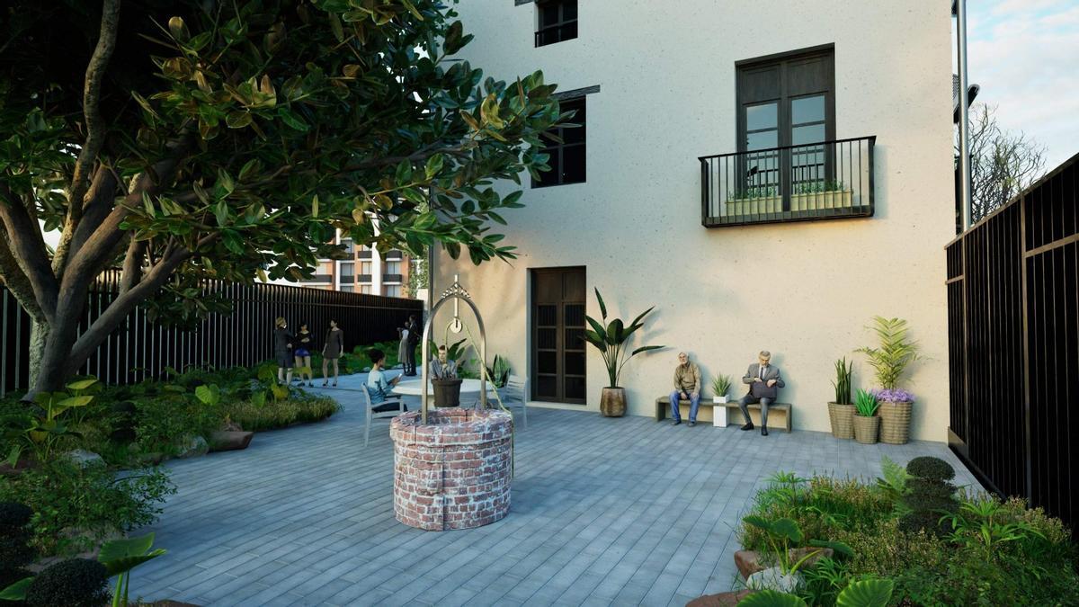 La 'nueva' Alquería del Tenis de València tras su rehabilitación