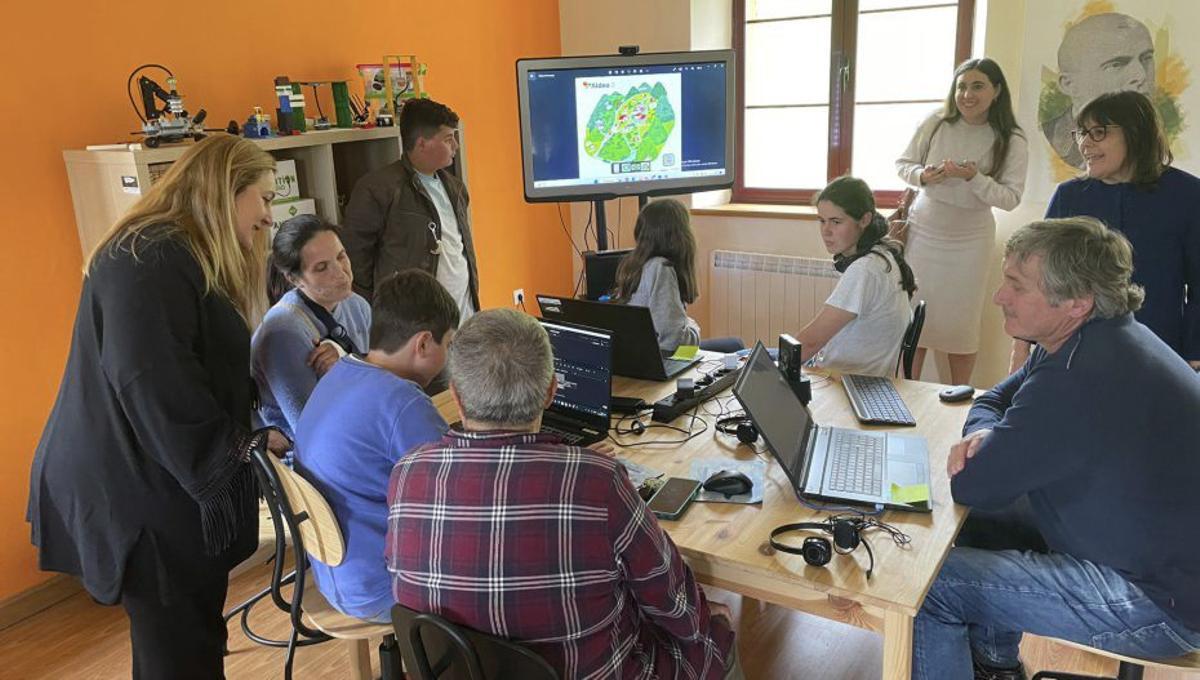 Asistentes a una de las jornadas intergeneracionales.