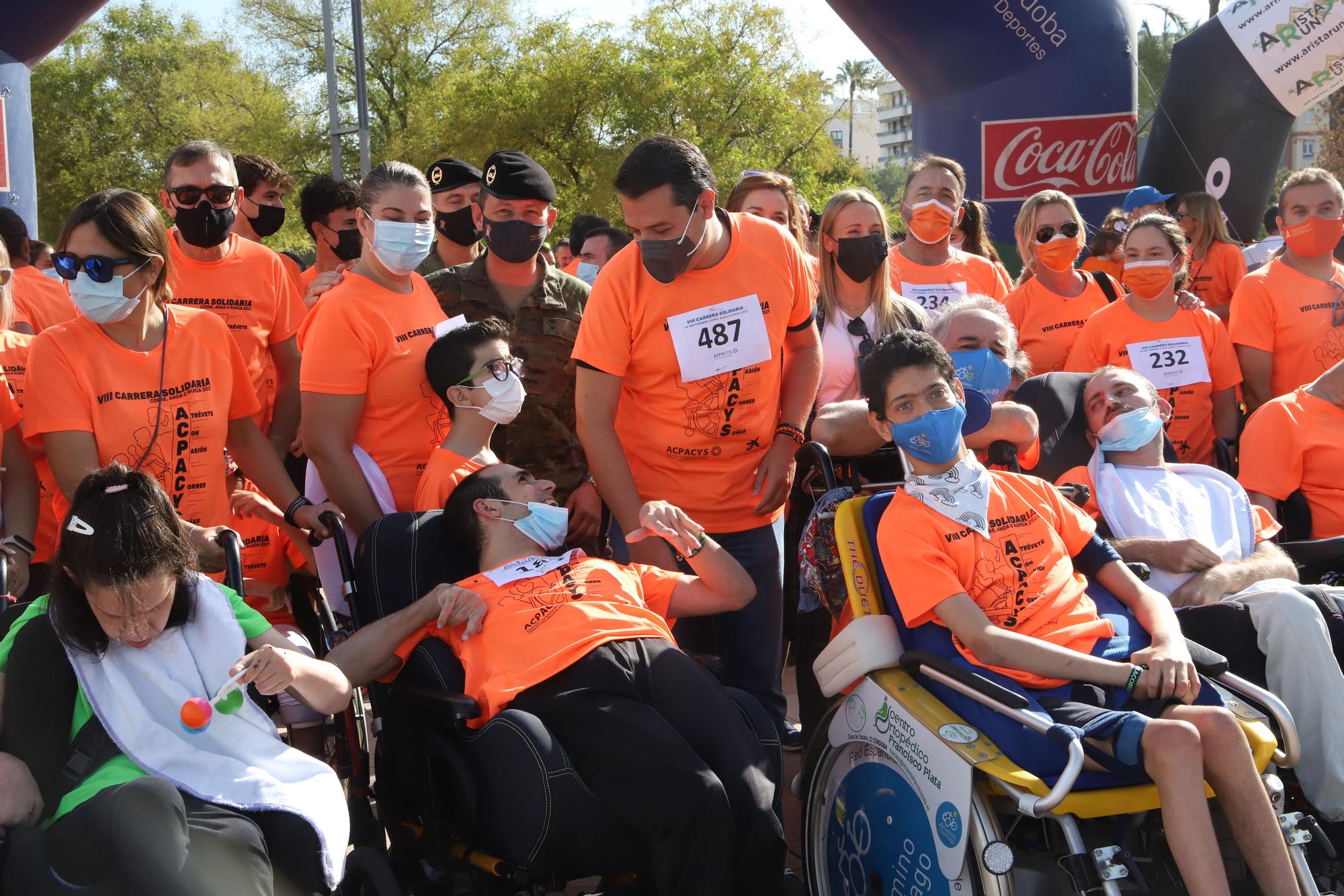 Las imágenes de la carrera solidaria de Acpacys