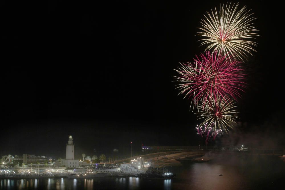 Pregón y fuegos artificales de la Feria de Málaga 2017