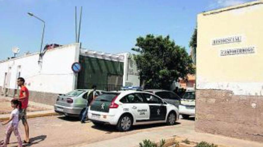 La entrada de la barriada nifareña de Campohermoso.