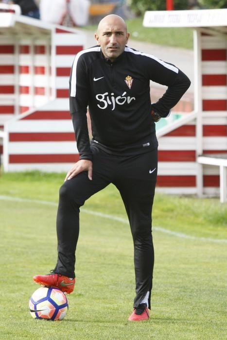 Entrenamiento del Sporting