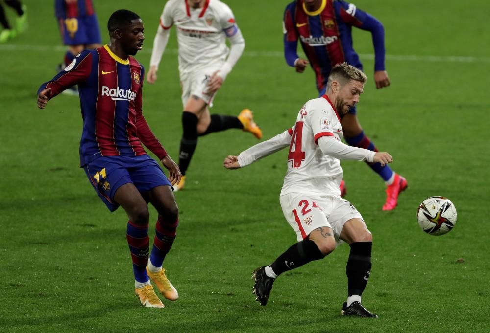 Copa del Rey: Sevilla - Barcelona.