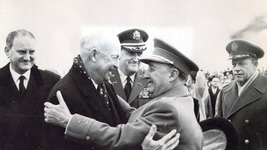 La visita de Eisenhower se convirtió en un auténtico acontecimiento de Estado para la dictadura de Franco.