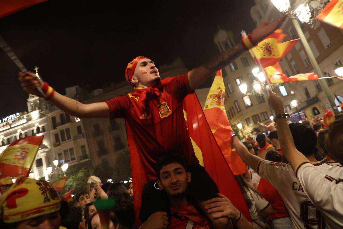 ¡España, campeona del mundo! Córdoba celebra en Las Tendillas el triunfo ante Argentina