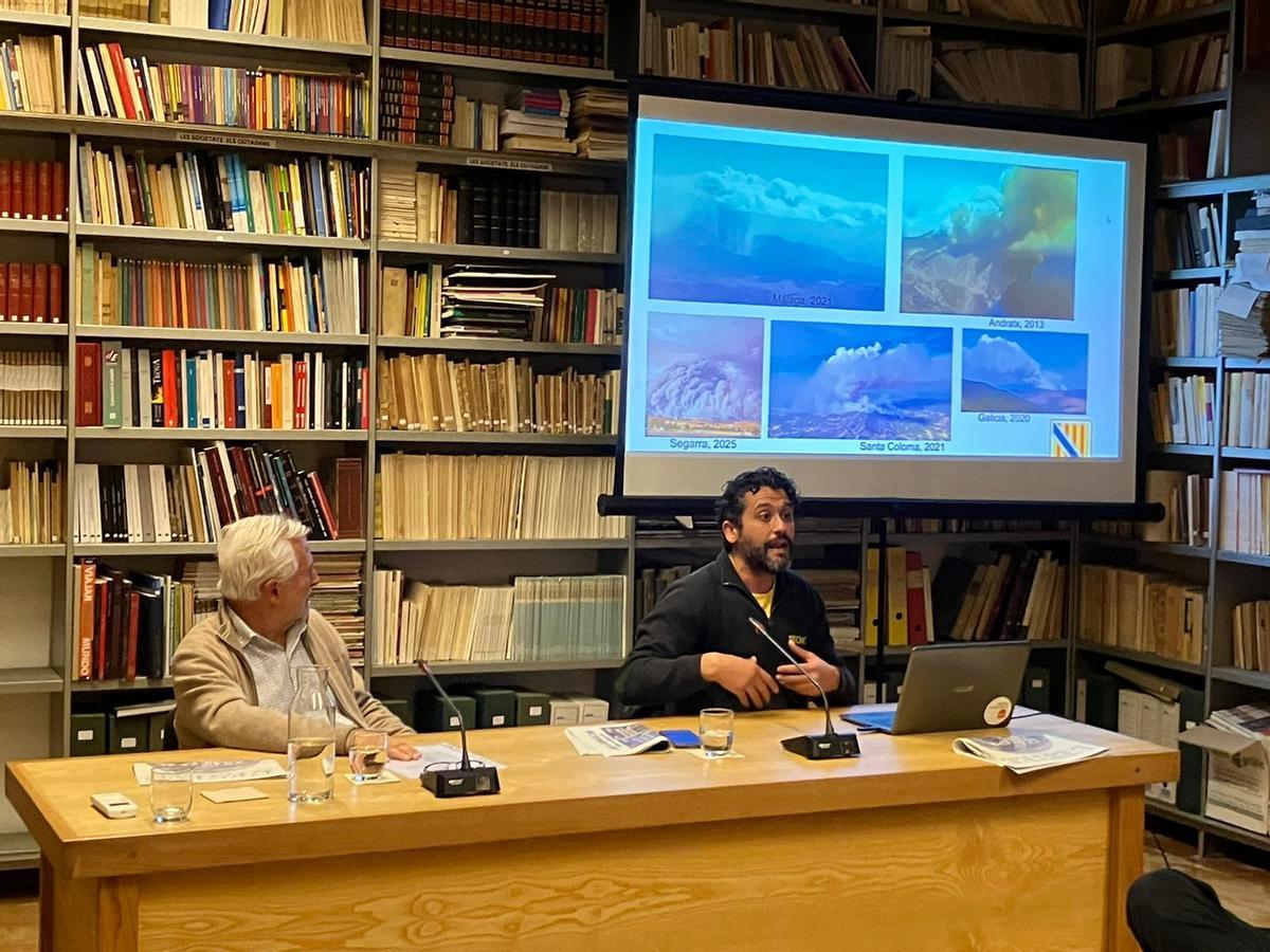 Joan Santana explicó el peligro que corre el bosque ante los cambios climáticos