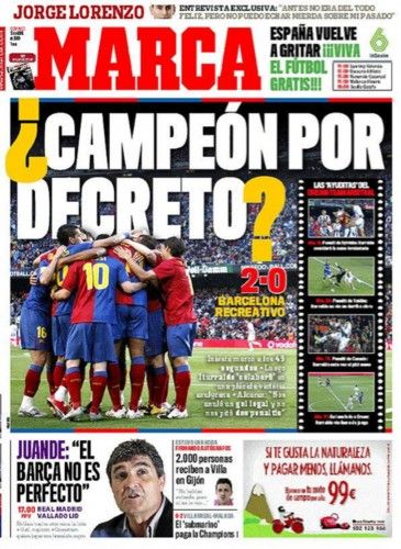 ¿Estas portadas no fomentaron la violencia?