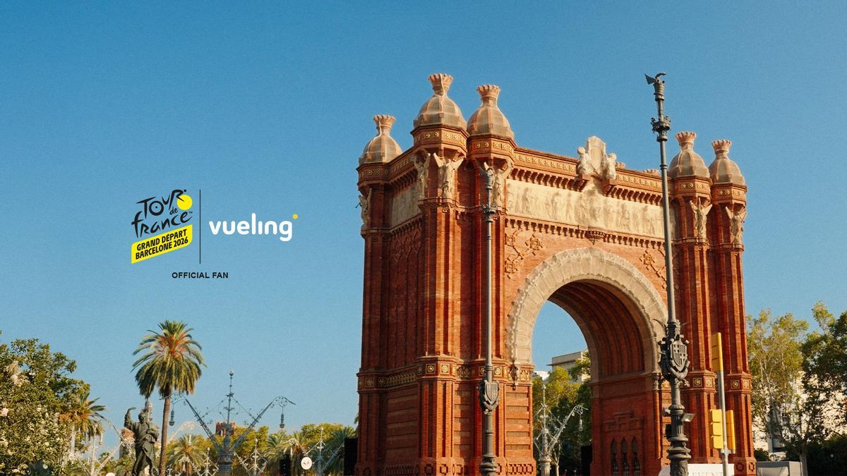 Vueling será patrocinador del Grand Départ en Barcelona del Tour de Francia.