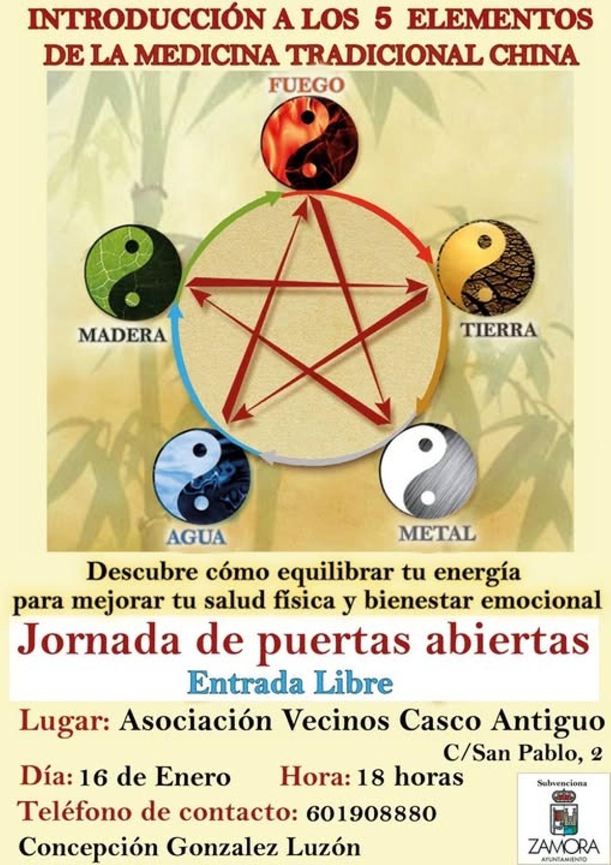 Introducción a los 5 elementos de la medicina tradicional china.