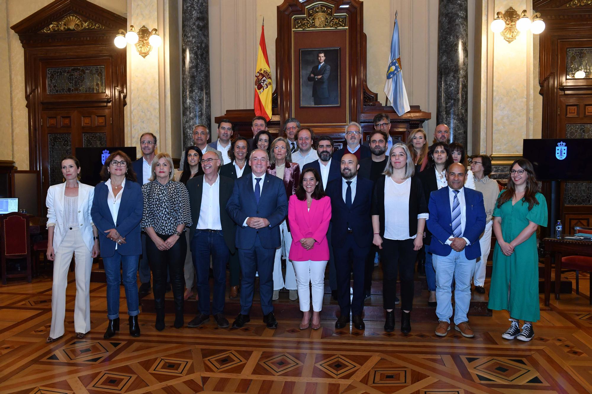 Pleno en A Coruña, el último de la legislatura antes de las elecciones municipales del 28-M