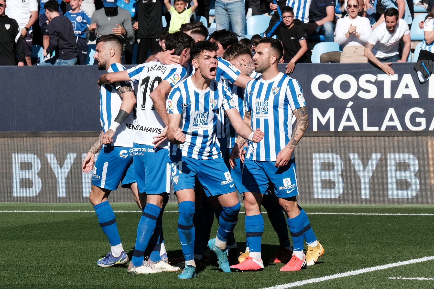 Las imágenes del Málaga CF - Real Valladolid