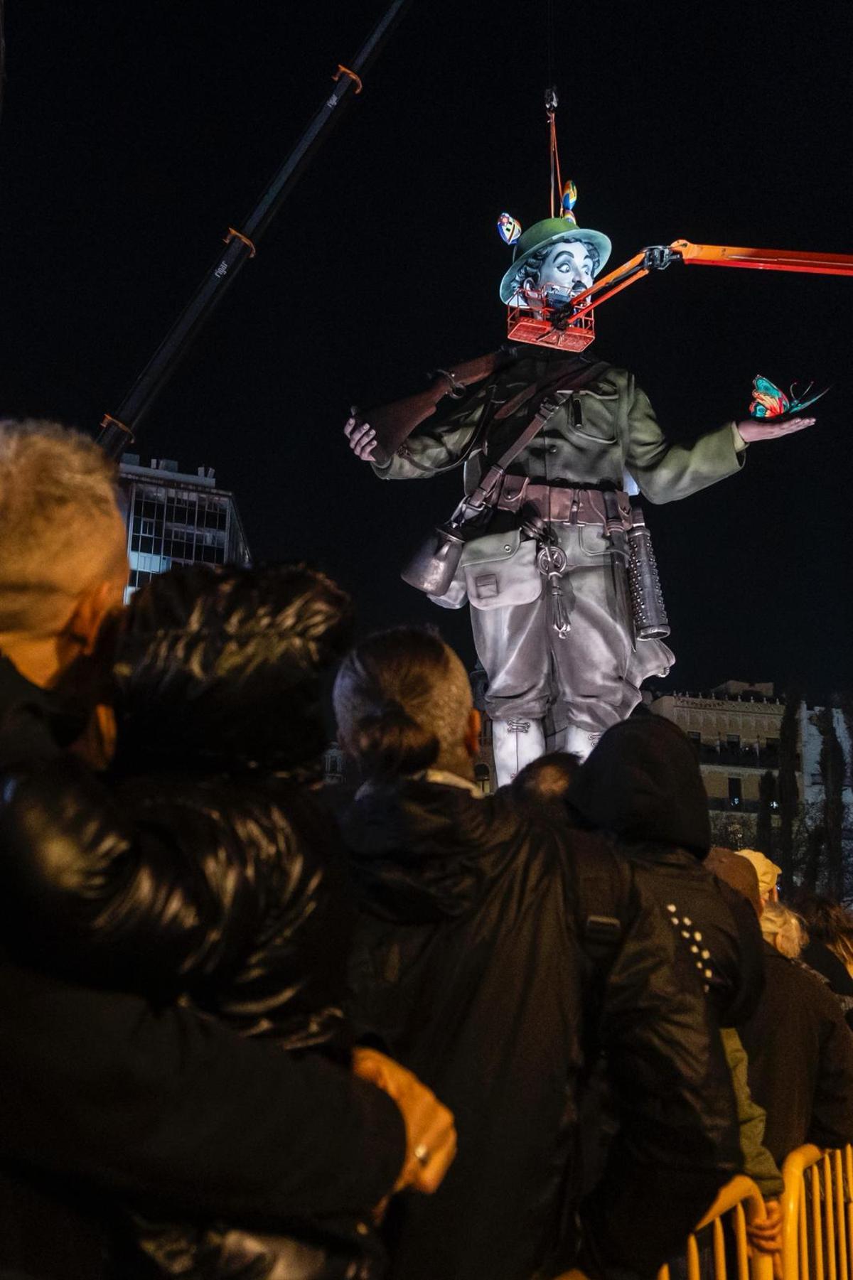 La cabeza del Chaplin ya está en la falla municipal
