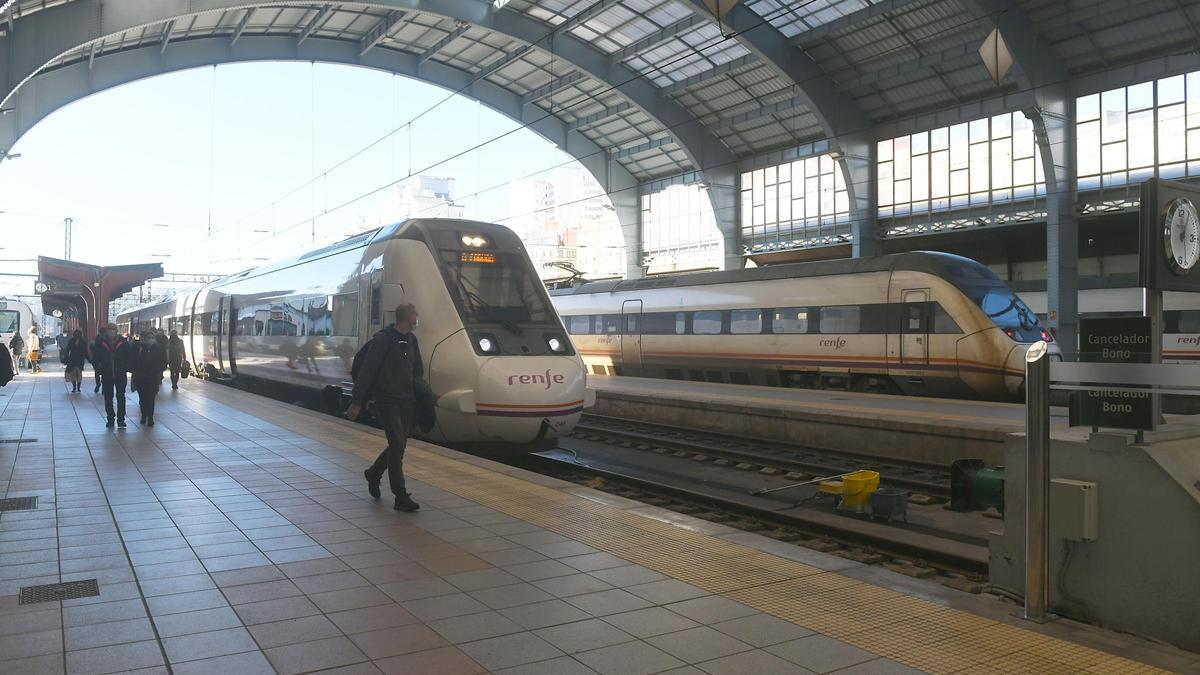 Estación de tren de A Coruña, en una imagen de recurso.
