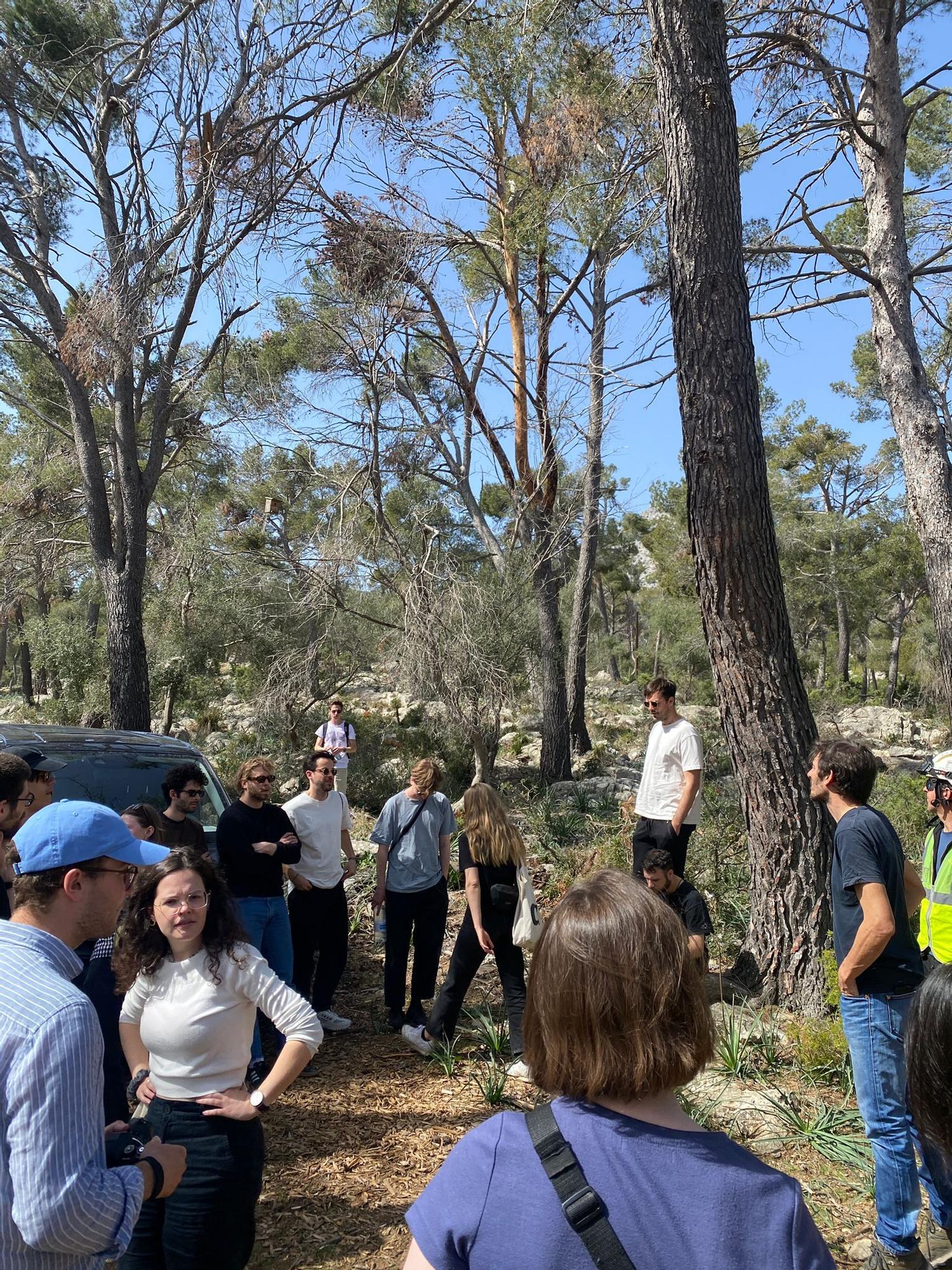 Fotos | El viaje de los futuros arquitectos de la ETH de Zúrich en Mallorca, en imágenes