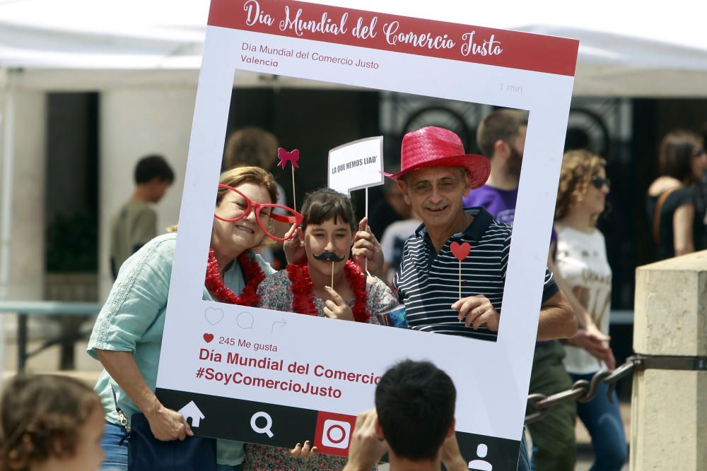 Día Mundial del Comercio Justo en Valencia