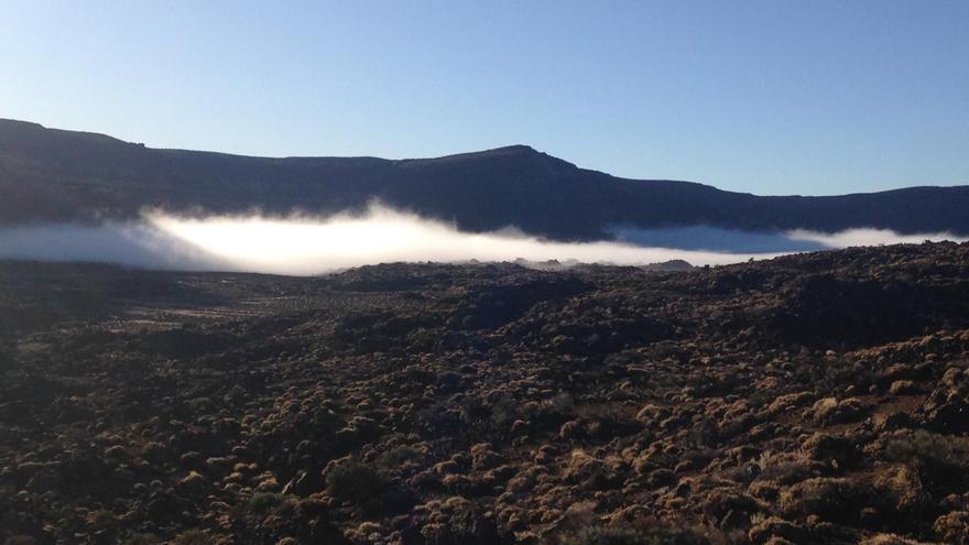 Descubren un gran &#039;lago&#039; de aire gélido en las faldas del Teide: &quot;Hemos registrado temperaturas de hasta -16 grados&quot;