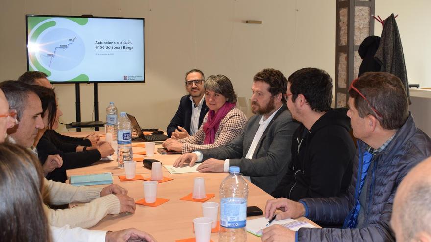 Reunió amb membres del Departament de mobilitat el novembre de 2022