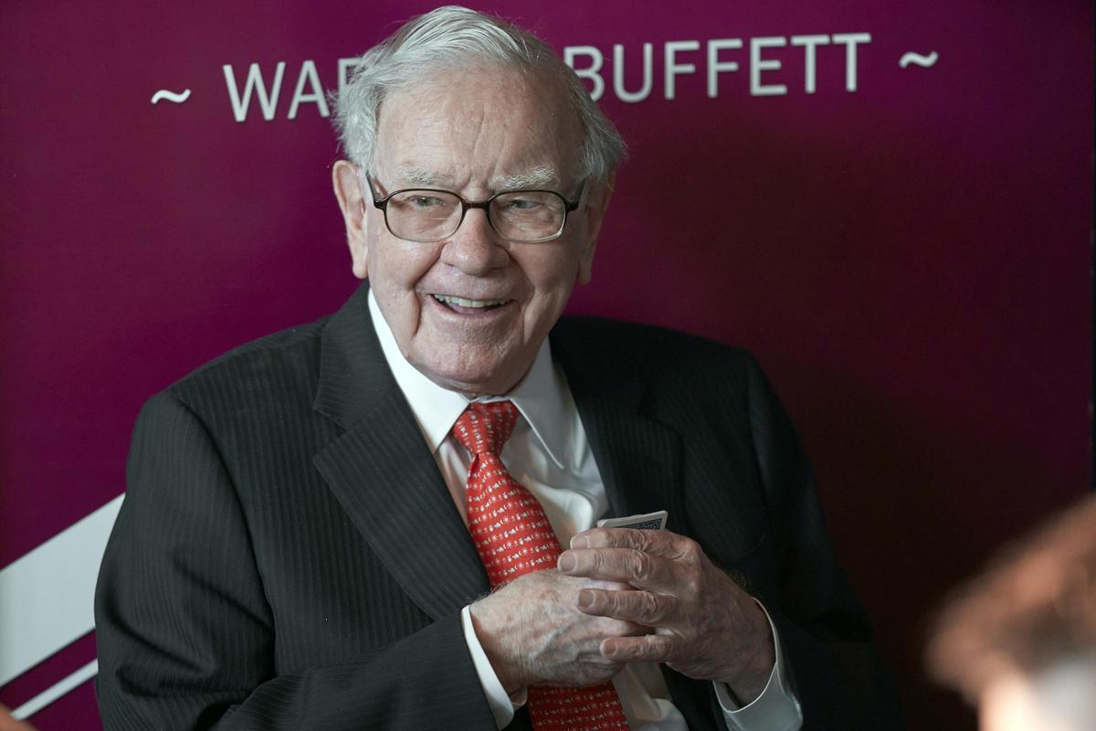 El director ejecutivo de Berkshire Hathaway, Warren Buffet