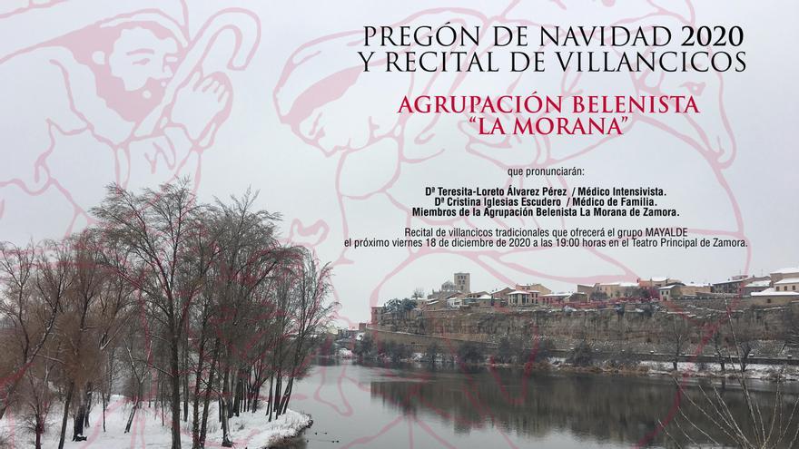 Cartel promocional del pregón navideño de &quot;La Morana&quot;