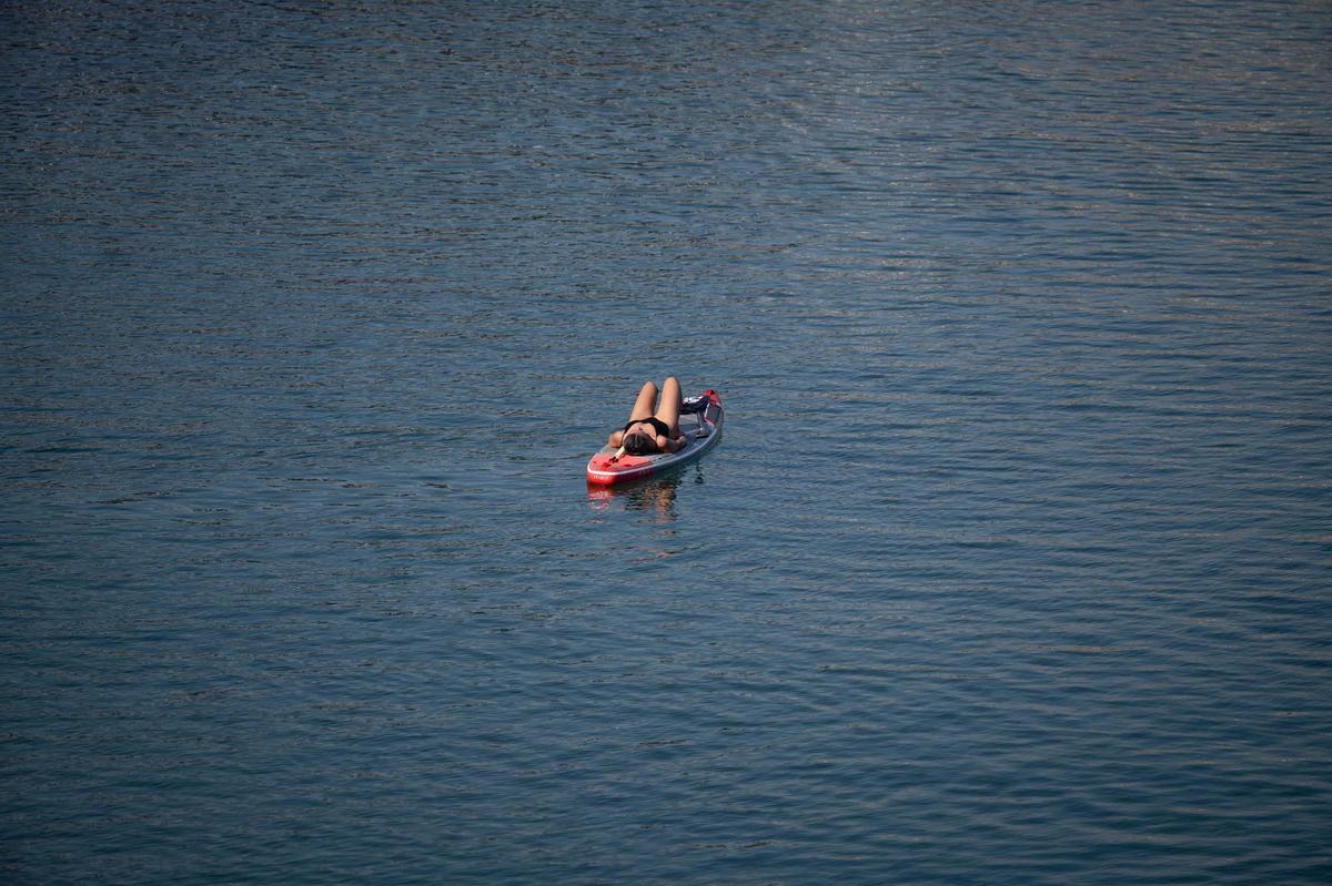 Barcelona afectada por una ola de calor propia del verano a mediados de Enero