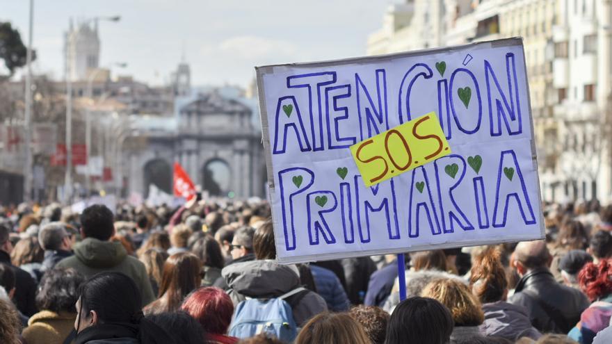 Miles de personas vuelven a tomar Madrid en defensa de la sanidad pública y la Atención Primaria