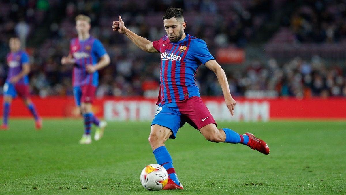 Jordi Alba ha defendido la camiseta del FC Barcelona en 399 partidos. Contra el Betis puede alcanzar el 400