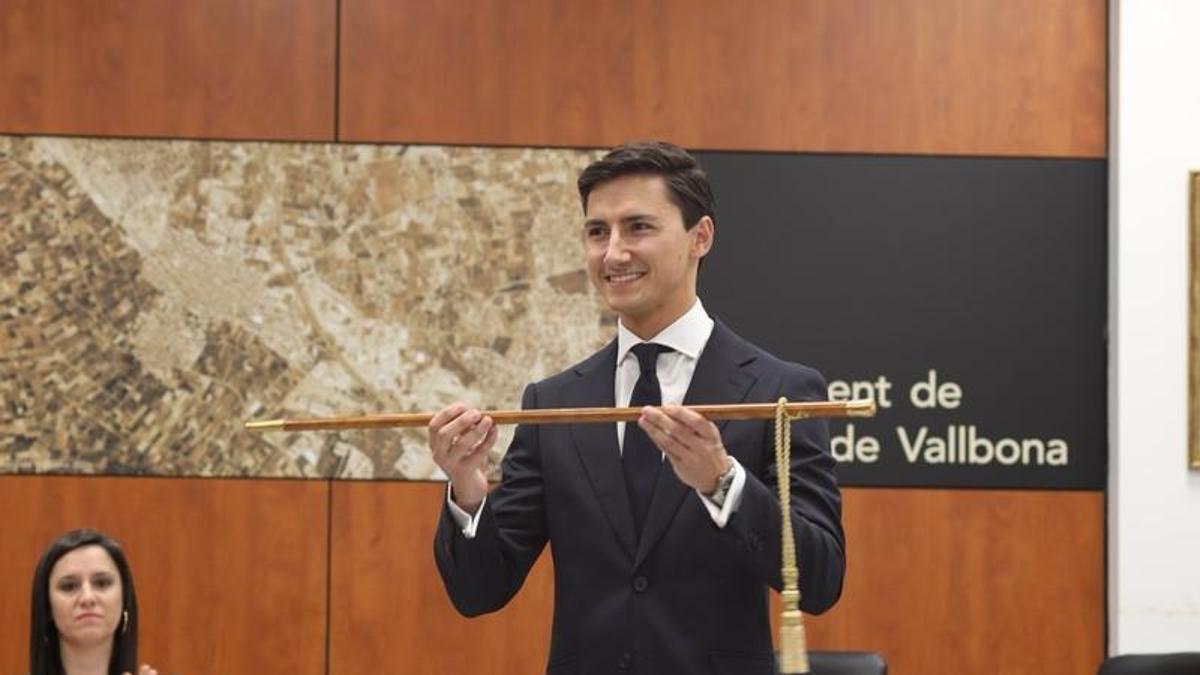 Jaime Ruix, nuevo alcalde de la Pobla de Vallbona.