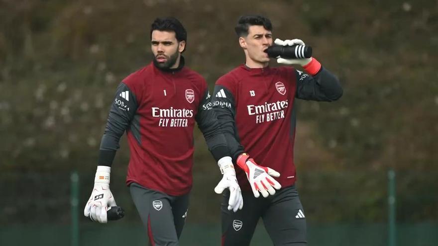 Raya: "No estoy frustrado porque juegue Kepa"