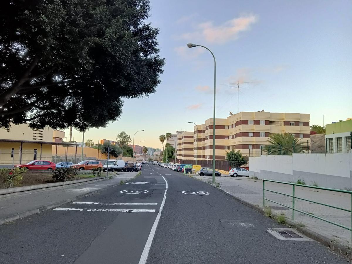 Calle Manuel de Falla de La Paterna en la que sucedieron los hechos.