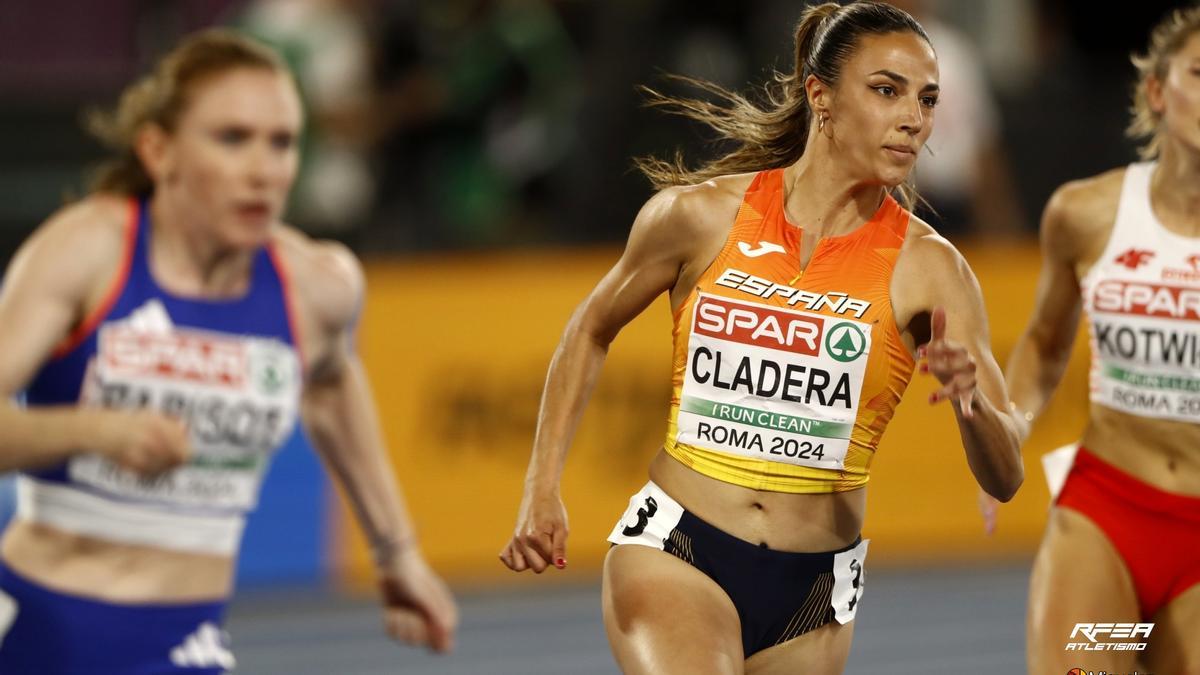 Esperança Cladera, durante las semifinales.