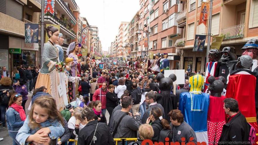 Encuentro nacional de Gigantes en Caravaca