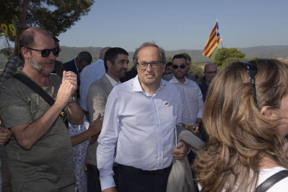 Acte institucional de Junts per Catalunya a Lledon