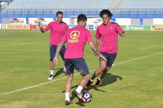 Entrenamiento de la UD Las Palmas en Maspalomas